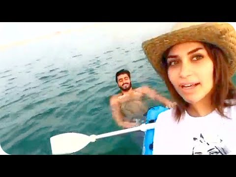 الدكتورة خلود تقضي أجمل الأوقات مع زوجها أمين