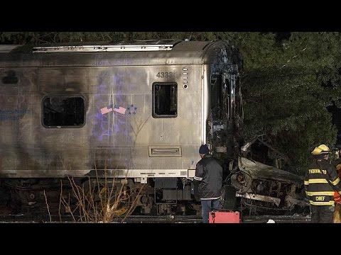 سبعة قتلى إثر اصطدام قطار في نيويورك