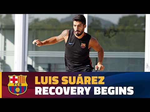 شاهد الرمال طريق سواريز للاستشفاء من الإصابة