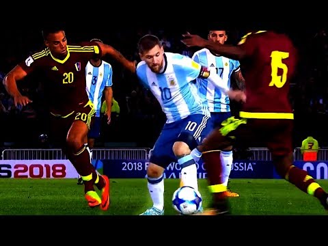 شاهد جسر ميسي يغطي على فشل الأرجنتين في الفوز على فنزويلا