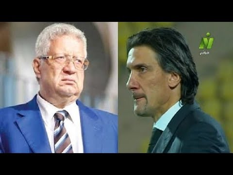 شاهد تعليق ناري من مرتضى منصور بعد تعادل الزمالك والإنتاج