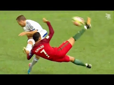 شاهد أهداف ضائعة من كريسيانو رونالدو بطريقة الباك وورد