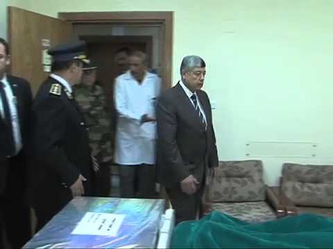 وزير الداخلية يزور مصابي الجيش والشرطة