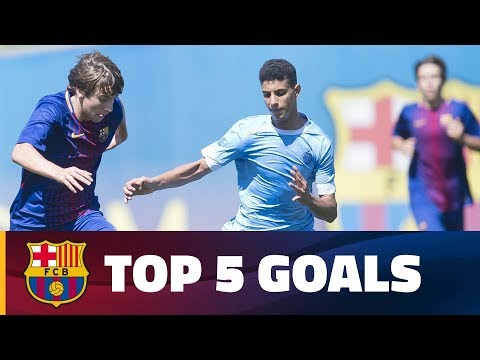 شاهد أفضل 5 أهداف لشباب أكاديمية برشلونة الماسية