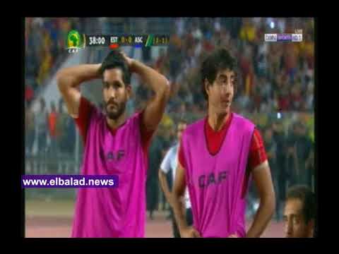 شاهد خنيسي يسجّل الهدف الأول في مباراة الأهلي والترجي من ركلة جزاء