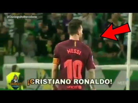 شاهد كيف صرخت الجماهير على ميسي بـكريستيانو رونالدو