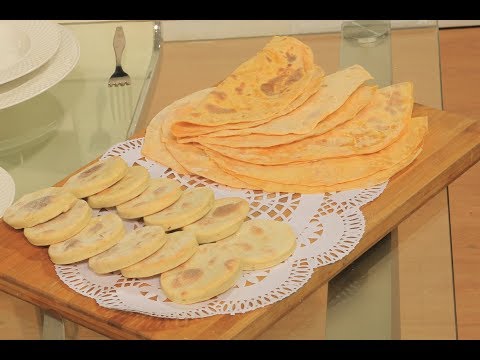 شاهد طريقة إعداد خبز صاج بالبطاطا