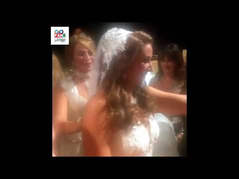 شاهد  رقص فيفي عبده والهام شاهين في حفل زفاف أبنة إيناس الدغيدي