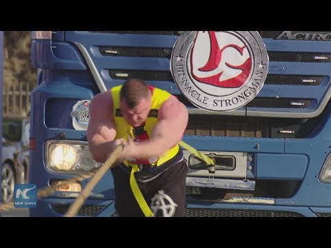 شاهد انطلاق سباق أقوى رجل في العالم في الأردن