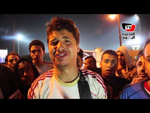 شاهد عيان ينهار وهو يروي تفاصيل أحداث الدفاع الجوى