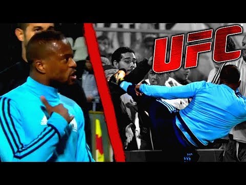 فقدان اللاعب لأعصابه من الجمهور