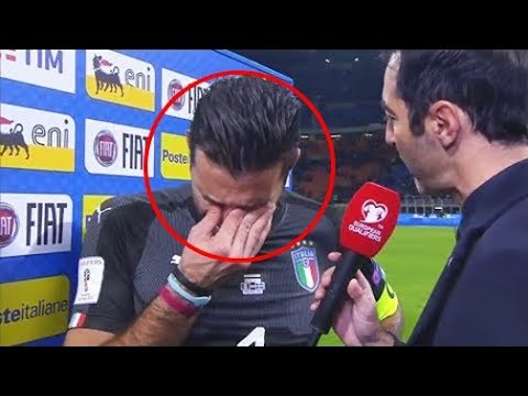 شاهد عندما يبكي نجوم وأساطير كرة القدم