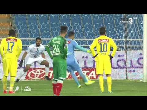 شاهد  هدف التعاون الرابع ضد الاتفاق بقدم الحارس عصام الحضري