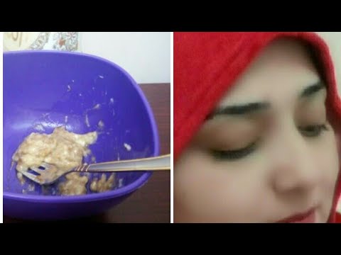 بالفيديو وصفة  لبشرة بيضاء مشدودة دون تجاعيد