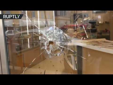 شاهد إصابة 4 أشخاص في إطلاق نار من سيارة مجهولة في إيطاليا