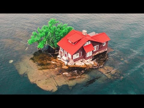 10 منازل موجودة في أماكن مذهلة وخيالية