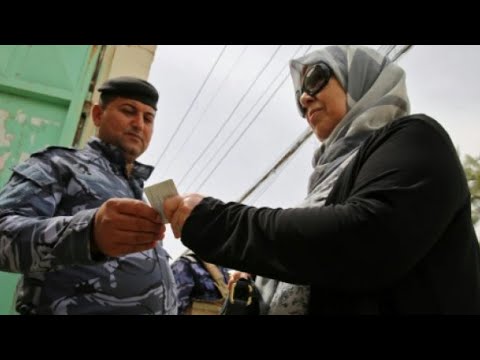 شاهد إغلاق مراكز اقتراع الانتخابات التشريعية في العراق