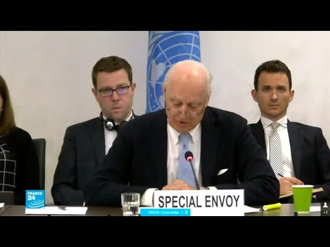 شاهد دي ميستورا يعترف بتخوفاته من تصعيد في إدلب أو درعا