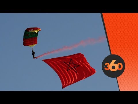 شاهد نظّمت القوات الملكية عروضًا باهرة في سماء الرباط