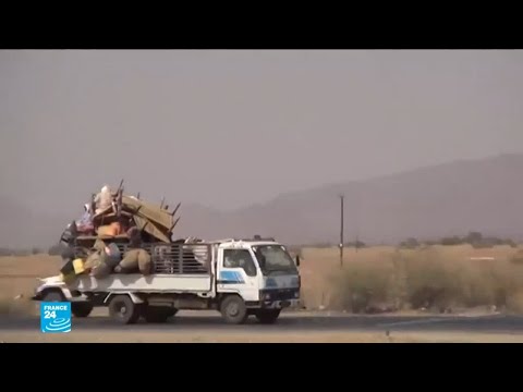 شاهدسكان الُحديدة يفرون من المدينة إلى مناطق أخرى