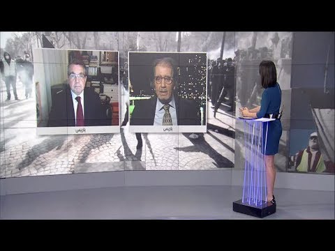 شاهد أعمال نهب وحرق في قلب باريس