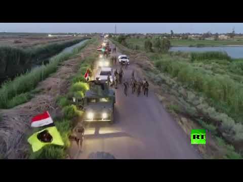 شاهد القوات الأمنية والحشد الشعبي تطهّران 12 قرية شمالي بغداد