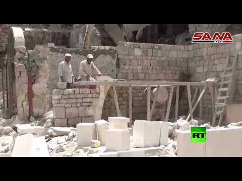 شاهد أقدم أسواق العالم في حلب السورية تنهض من ركام الحرب