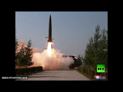 شاهد كوريا الشمالية تُطلق صاروخين قصيري المدى في بحر اليابان