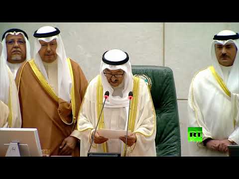 شاهد أول ظهور لـ أمير الكويت أمام مجلس الأمة