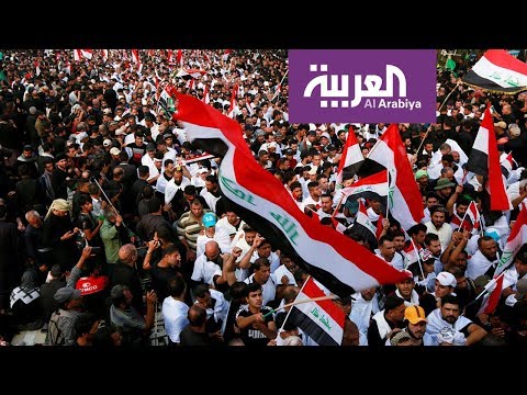 شاهد متظاهرو العراق باقون في الساحات بعد إحراق خيامهم