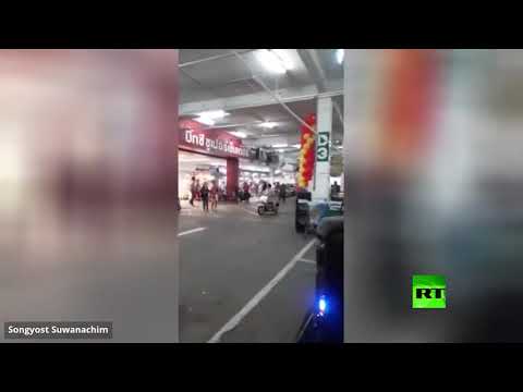 شاهد اللحظات الأولى من موقع مجزرة تايلاند