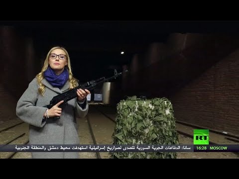شاهد أحدث الأسلحة النارية من إنتاج كلاشنيكوف