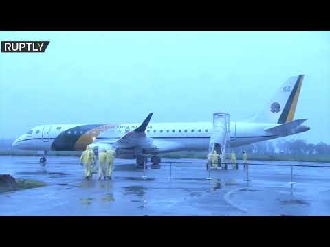 شاهد البرازيل تجلي رعاياها من ووهان الصينية بؤرة كورونا