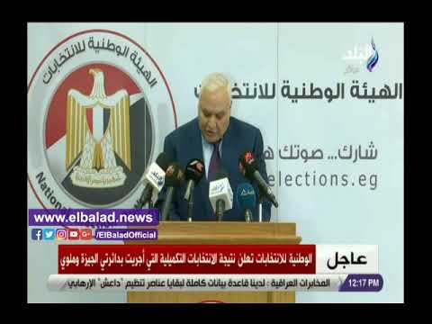 الهيئة الوطنية للانتخابات تُعلن فوز أبوالعينين في الانتخابات التكميلية في الجيزة