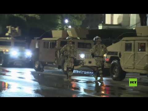 شاهد جورجيا الأميركية تعلن الطوارئ وتنشر الحرس الوطني في أتلانتا