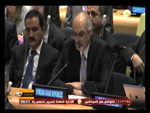 الجعفري يؤكّد استعداد بشار الأسد للعمل مع واشنطن