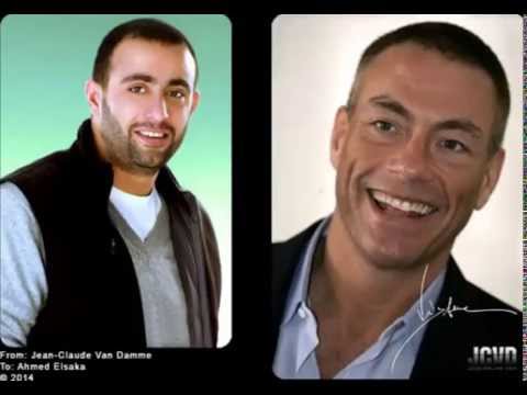 الفنَّان العالمي فان دام يهنىء أحمد السقا