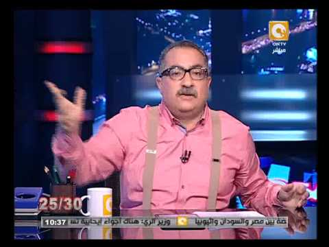 محلب يتصل هاتفيًا بالإعلامي إبراهيم عيسى