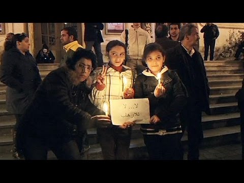 مسيرة منددة بالتطرف في تونس