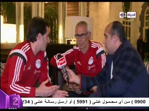 شاهد كوبر يعبّر عن سعادته بتدريب الفراعنة