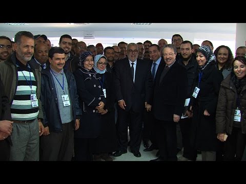 بنكيران يزور مركز القراءة الآلية للوثائق