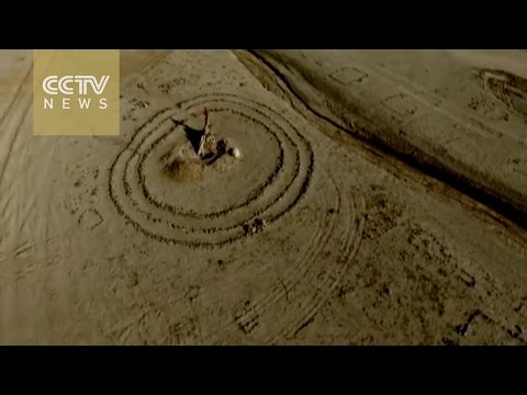 حلقات حجرية مريبة في صحراء الصين
