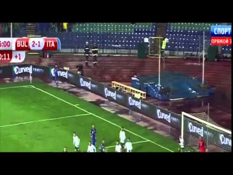 شاهد بالفيديو أهداف مباراة إيطاليا وبلغاريا