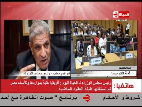 بالفيديو محلب يكشف عن مردود الكوميسا على مصر
