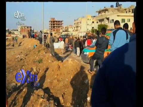 شاهد بالفيديو ارتفاع حصيلة حادث العريش إلى 8 قتلى
