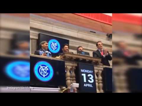 بالفيديو فيا يفتتح التداول في بورصة نيويورك