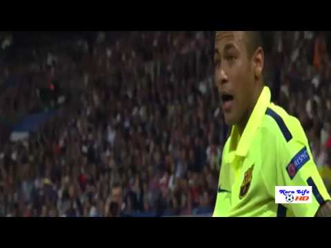 بالفيديو نيمار يحسم الشوط الأول لصالح برشلونة