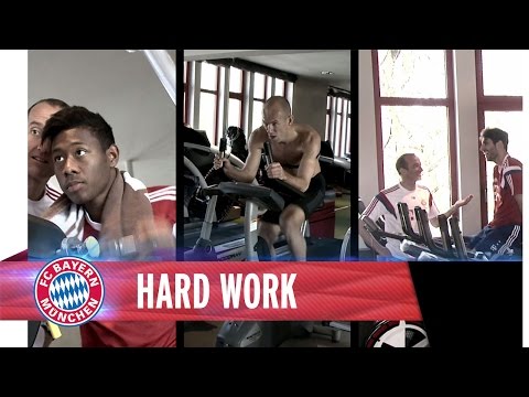 شاهد روبن  ألابا  مارتينيز في الجيم للشفاء من الإصابة