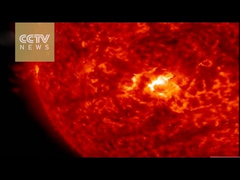 شاهد أكبر انفجار شمسي في 2015