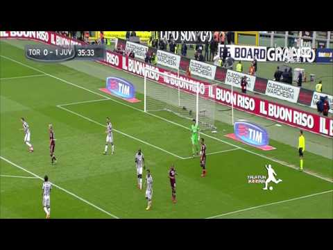 بالفيديو أهداف فوز تورينو على يوفنتوس